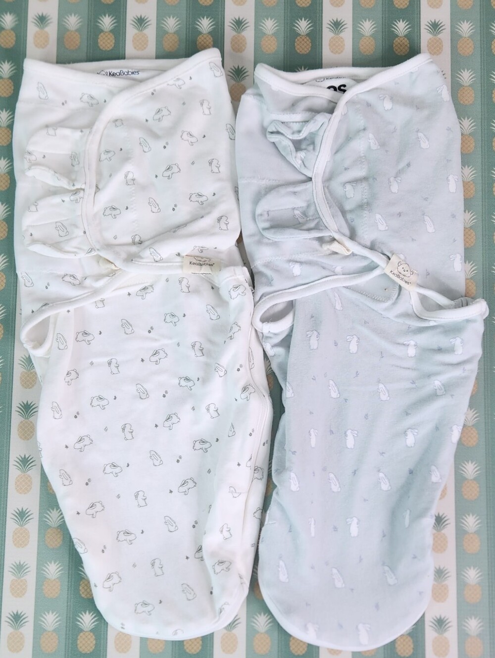 KeaBabies Bunny Soothe Swaddle Sack